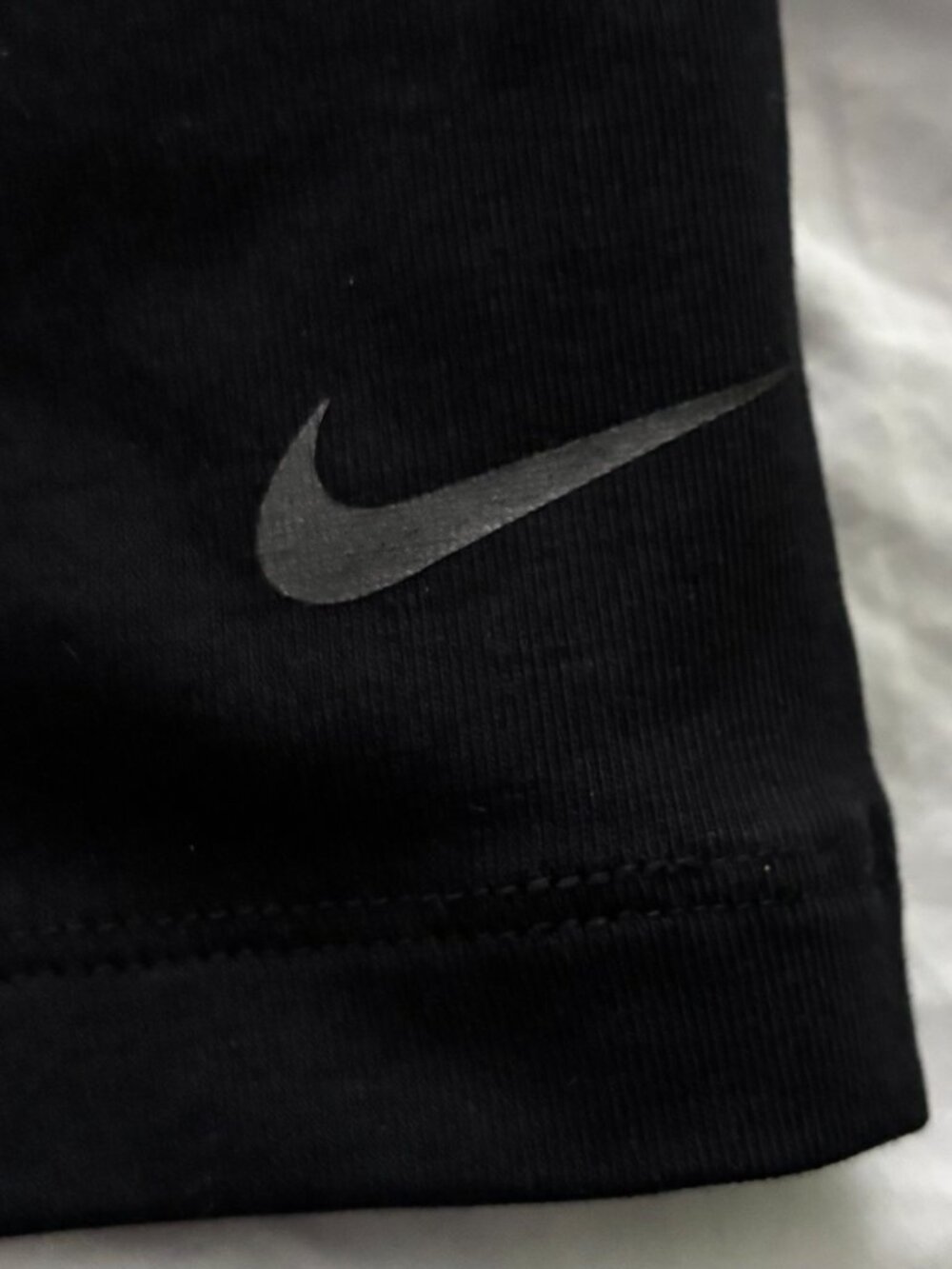 Nike NWOT Bodysuit Icon Clash One Piece Tight Fit Yoga Bodysuit Sz L Black - Picture 9 of 14